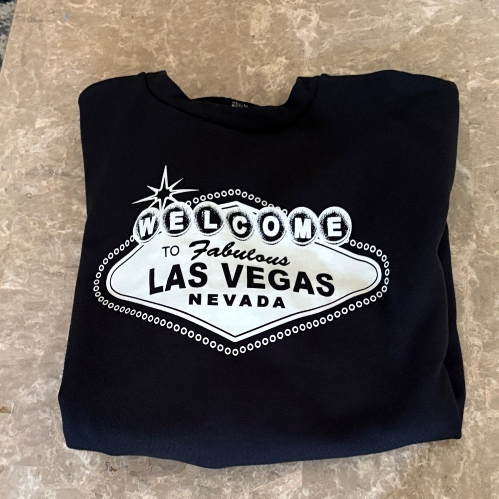 American Apparel Black Las Vegas Sweatshirt
